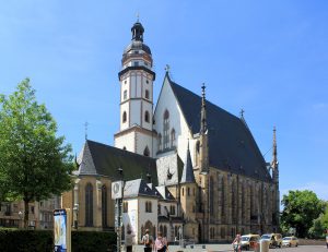 Nordseite der Thomaskirche zu Leipzig