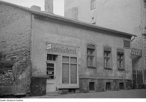 Geburtshaus von Karl Liebknecht in Leipzig 1951